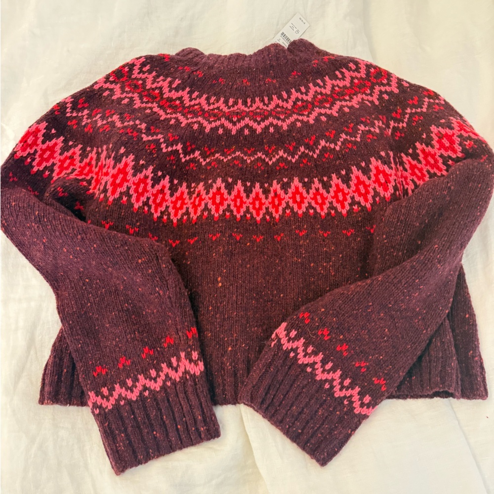 J. Crew Fair Isle Sweater NWT - Picture 6 of 6